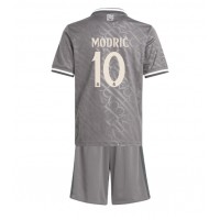 Maglie da calcio Real Madrid Luka Modric #10 Terza Maglia Bambino 2024-25 Manica Corta (+ Pantaloni corti)